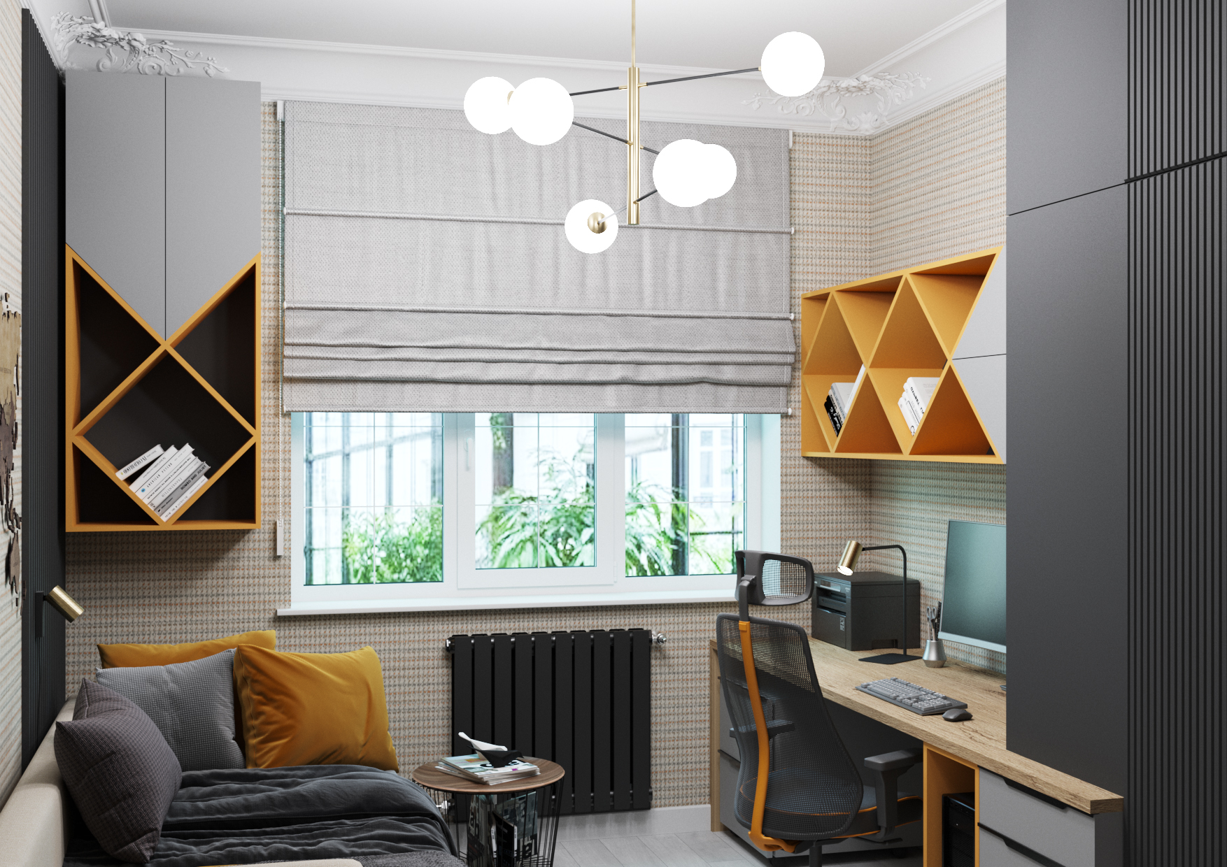 Children's room for a boy