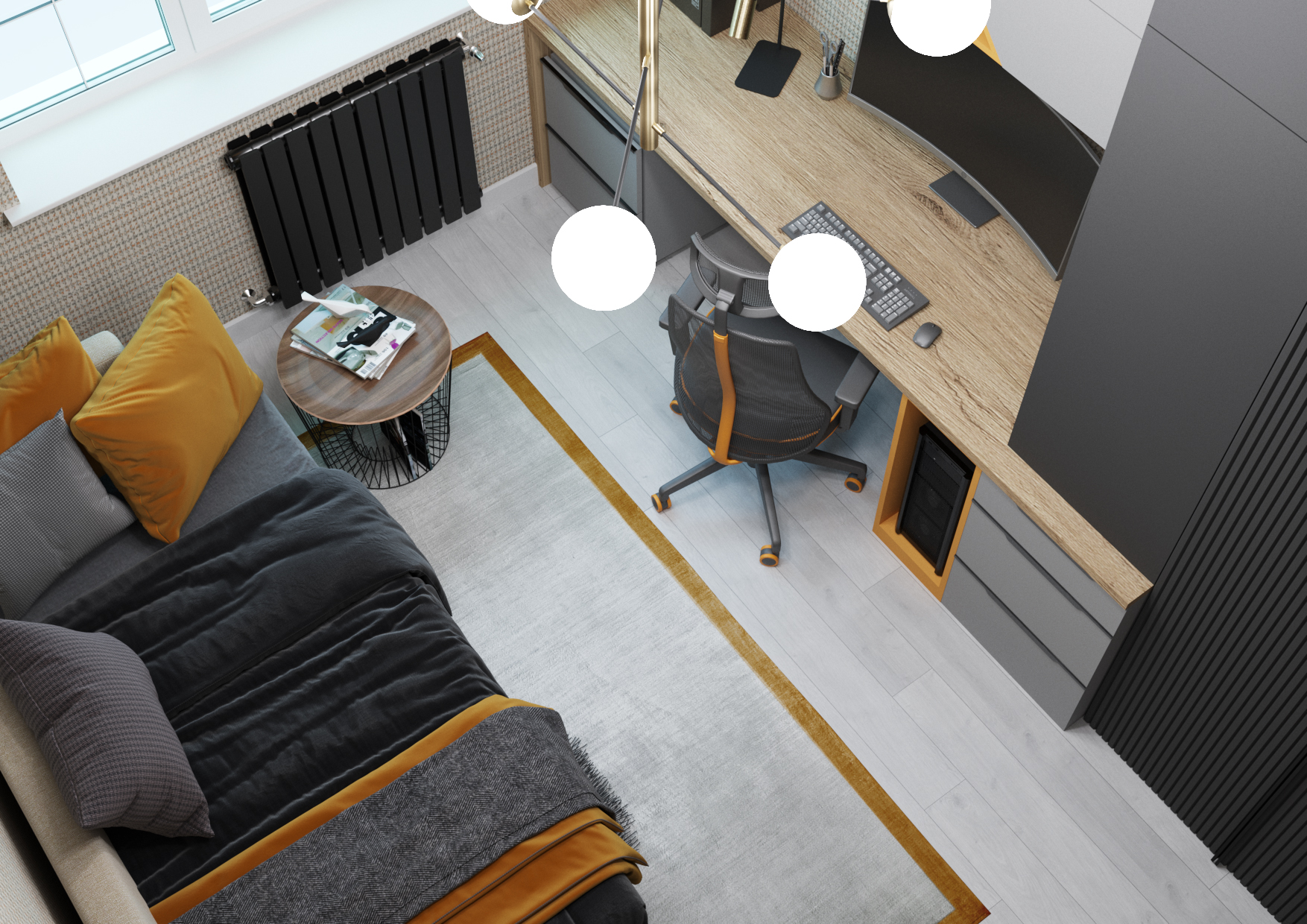 Children's room for a boy