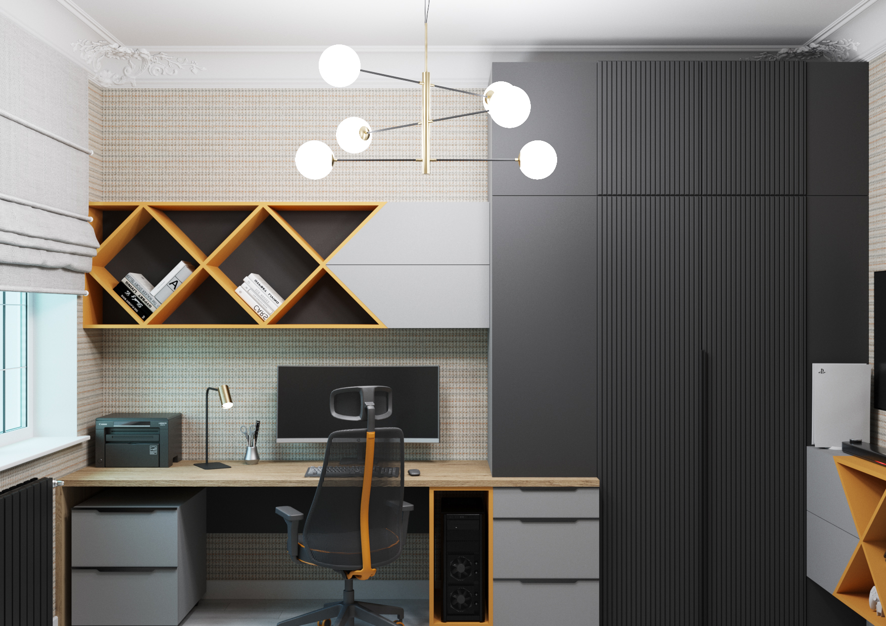 Children's room for a boy